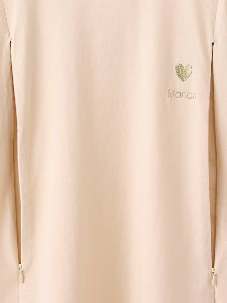 T-shirt 'Mama d'Amour' grossesse et allaitement en coton bio écru 8 - vertbaudet enfant 