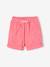 Ensemble sweat et short fleurs en éponge fille rose bonbon 5 - vertbaudet enfant 