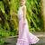 Robe longue   avec dentelle   2-en-1  ibiza Rose violet+Vert orange 6 - vertbaudet enfant 