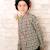 Chemise col mao   carreaux    liverpool Noir beige 5 - vertbaudet enfant 
