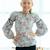Blouse intersaison fleurie   liberty   col smocks  chimene Bleu lilas+Bleu roi+Marron beige+Orange+Rouge fleuri 19 - vertbaudet enfant 