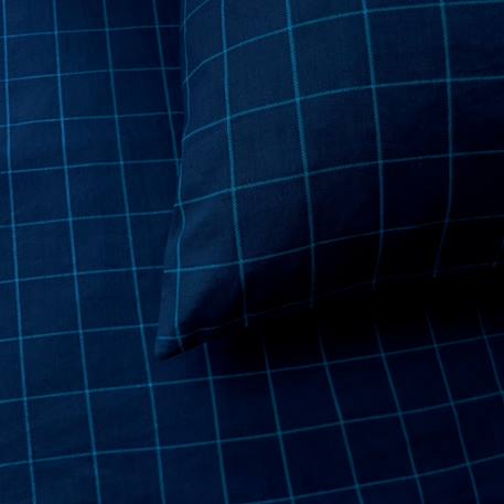 Parure de lit imprimée 100% coton, harry potter preppy Bleu nuit 2 - vertbaudet enfant 