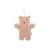 Doudou attache sucette teddy bear Ecru+Rose+Vert 6 - vertbaudet enfant 
