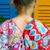 Robe de plage  imprimé fleurs hawaï   bali Rouge bleu 6 - vertbaudet enfant 