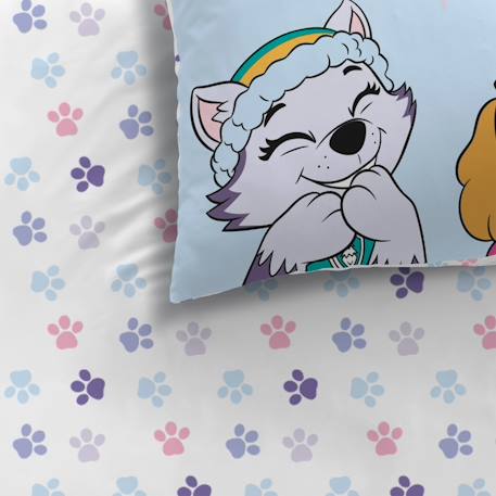 Parure de lit imprimée 100% coton, pat patrouille waf Bleu 2 - vertbaudet enfant 