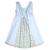 Robe cérémonie    liberty  anais Bleu pastel 4 - vertbaudet enfant 