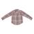 Chemise col mao   carreaux   liverpool Vieux rose 4 - vertbaudet enfant 