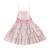 Robe salopette liberty     gigi Rose bleu pastel 5 - vertbaudet enfant 