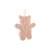 Doudou attache sucette teddy bear Ecru+Rose+Vert 7 - vertbaudet enfant 