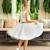 Robe cérémonie   qui tourne en tulle  hepburn Blanche or 2 - vertbaudet enfant 
