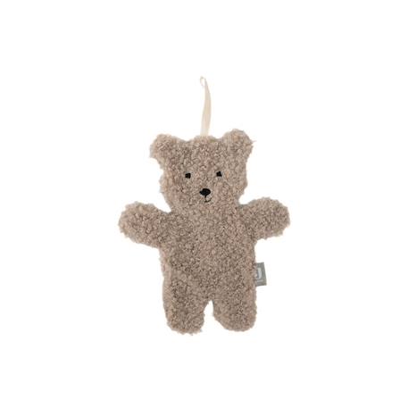 Doudou attache sucette teddy bear Ecru+Rose+Vert 9 - vertbaudet enfant 