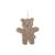 Doudou attache sucette teddy bear Ecru+Rose+Vert 9 - vertbaudet enfant 