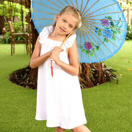 Robe de communion    aurore Blanc 2 - vertbaudet enfant 