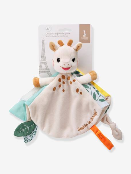 Doudou Sophie la girafe attache sucette VULLI beige 3 - vertbaudet enfant 