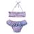 Maillot de bain 2 pièces       swan Bleu rouge 3 - vertbaudet enfant 