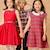 Robe carreaux tartan    edimbourgh Rouge vert 2 - vertbaudet enfant 