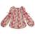 Ensemble   pantalon velours  & blouse fleurie Rouge 5 - vertbaudet enfant 