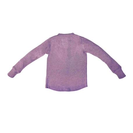 T-shirt henley mauve   manches longues  augustin Lilas 4 - vertbaudet enfant 