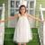 Robe cérémonie bohème   tulle    alizee Blanc cassé doré 1 - vertbaudet enfant 