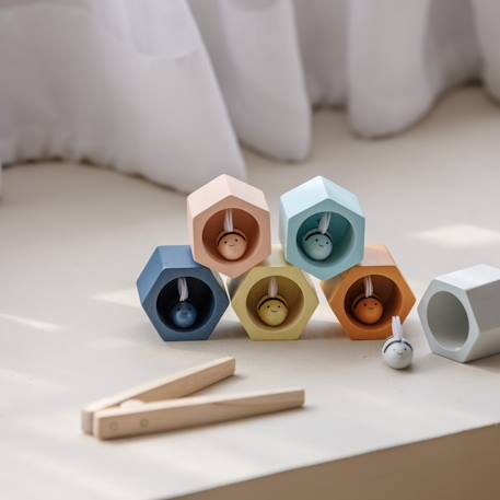 Nid d'abeilles tendresse Beige 6 - vertbaudet enfant 