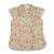 Blouse chinoise à col mao    fleurie liberty   annam Vert d'eau rouge 3 - vertbaudet enfant 