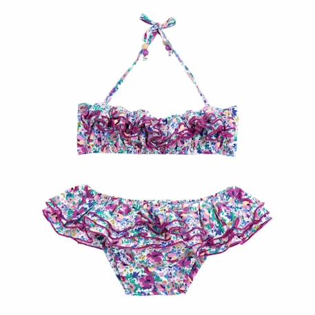 Fille-Maillot de bain  2 pièces liberty    swan