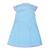 Robe  chinoise   avec col mao  annam Bleu turquoise fuchsia 4 - vertbaudet enfant 