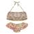 Maillot de bain 2 pièces  liberty  pièceà volants  swan Vert d'eau rouge 5 - vertbaudet enfant 