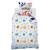 Parure de lit imprimée 100% coton, pokemon ziggy Blanc, bleu 4 - vertbaudet enfant 
