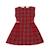 Robe carreaux tartan    edimbourgh Rouge vert 5 - vertbaudet enfant 