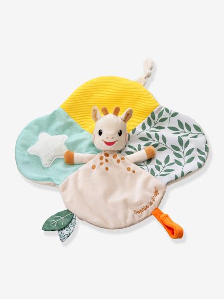 Doudou Sophie la girafe attache sucette VULLI beige 2 - vertbaudet enfant 