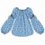 Blouse intersaison fleurie   liberty   col smocks  chimene Bleu lilas+Bleu roi+Marron beige+Orange+Rouge fleuri 8 - vertbaudet enfant 