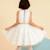Robe de soirée   en tulle & paillettes   hepburn Blanche or 2 - vertbaudet enfant 