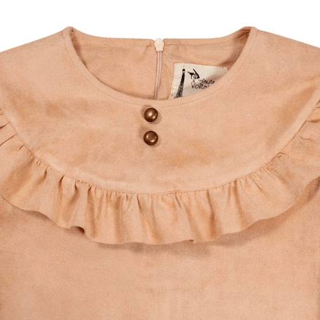 Robe costume indien  en suédine   squaw Beige 4 - vertbaudet enfant 