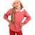 Blouse de noël  à col claudine Rouge blanc 5 - vertbaudet enfant 