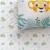 Parure de lit imprimée 100% coton, disney home le roi lion simba Blanc, jaune 2 - vertbaudet enfant 