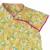 Robe chinoise  liberty  à col mao  annam Jaune rose fuchsia 5 - vertbaudet enfant 