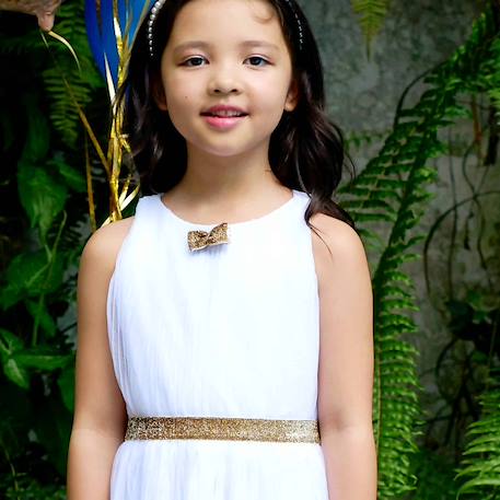 Robe de cortège  et  pour   hepburn Blanche or 2 - vertbaudet enfant 