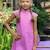 Robe chinoise   coton    annam Rose fuchsia 5 - vertbaudet enfant 
