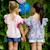 Blouse liberty   à volants  butterfly Blanche fuchsia+Jaune bleu+Rose bleu pastel+Violet bleu 12 - vertbaudet enfant 