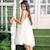 Robe cérémonie bohème   tulle    alizee Blanc cassé doré 2 - vertbaudet enfant 