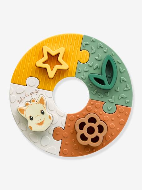 Premier puzzle Sophie la girafe VULLI multicolore 1 - vertbaudet enfant 