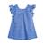 Robe  été  tie and dye ample  butterfly Bleu blanc 5 - vertbaudet enfant 