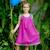 Robe cérémonie fleurie    noeud amovible  anais Violet 2 - vertbaudet enfant 
