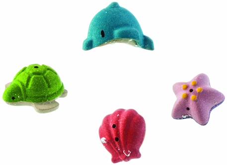 Mes animaux marins pour le bain Bleu 1 - vertbaudet enfant 