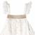 Robe cérémonie bohème   tulle    alizee Blanc cassé doré 5 - vertbaudet enfant 