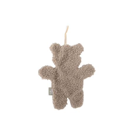 Doudou attache sucette teddy bear Ecru+Rose+Vert 10 - vertbaudet enfant 