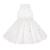 Robe de cérémonie  qui tourne en lin  et   hepburn Blanc or 5 - vertbaudet enfant 