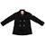 Cadeau noël   caban  + jupe plissée tartan   + col roulé Noir rouge beige 4 - vertbaudet enfant 