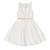 Robe cérémonie   qui tourne en tulle  hepburn Blanche or 4 - vertbaudet enfant 